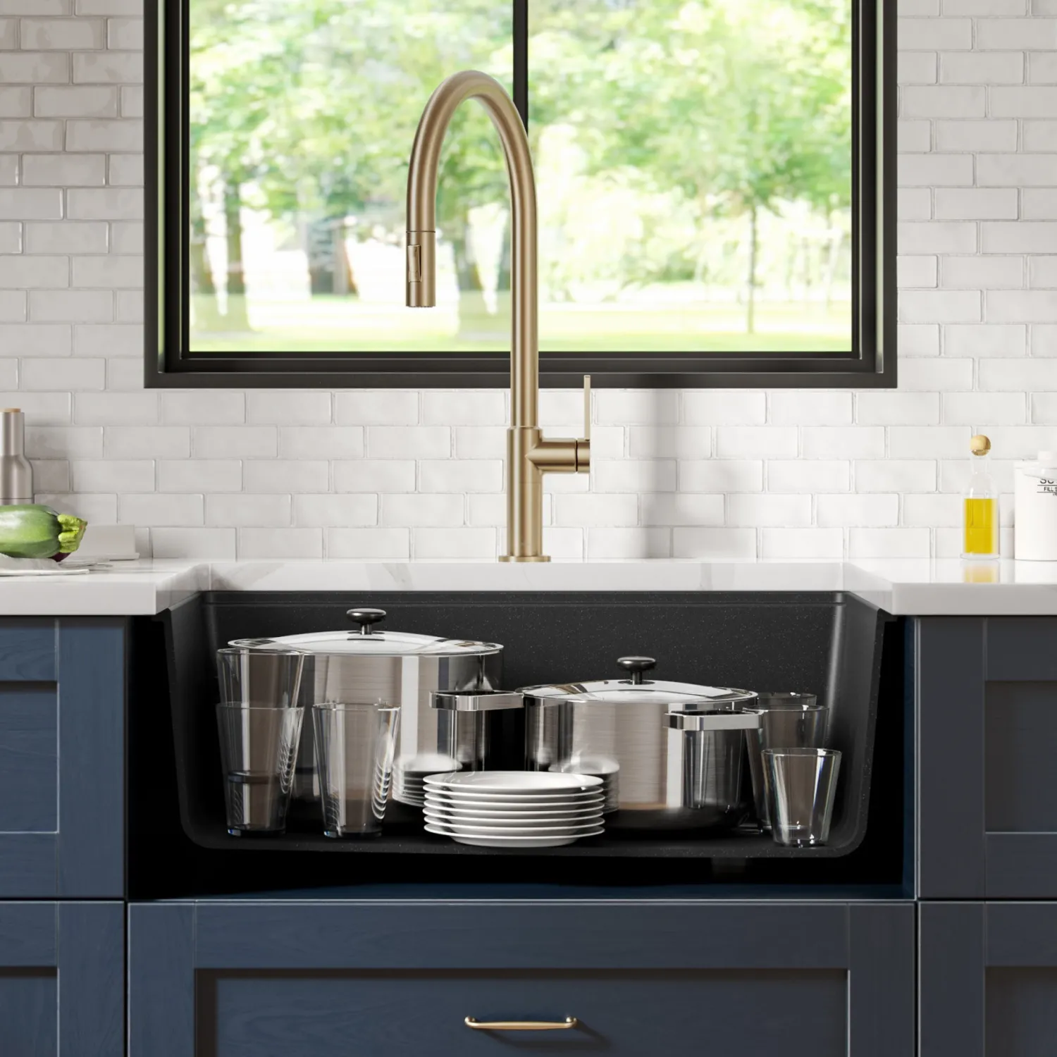 Bellucci Workstation 30" Undermount Granite Composite Single Bowl Kitchen Sink with Accessories Workstation Sinks|Single Bowl Sinks