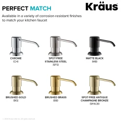 Boden Kitchen Soap and Lotion Dispenser in Brushed Brass Soap Dispensers