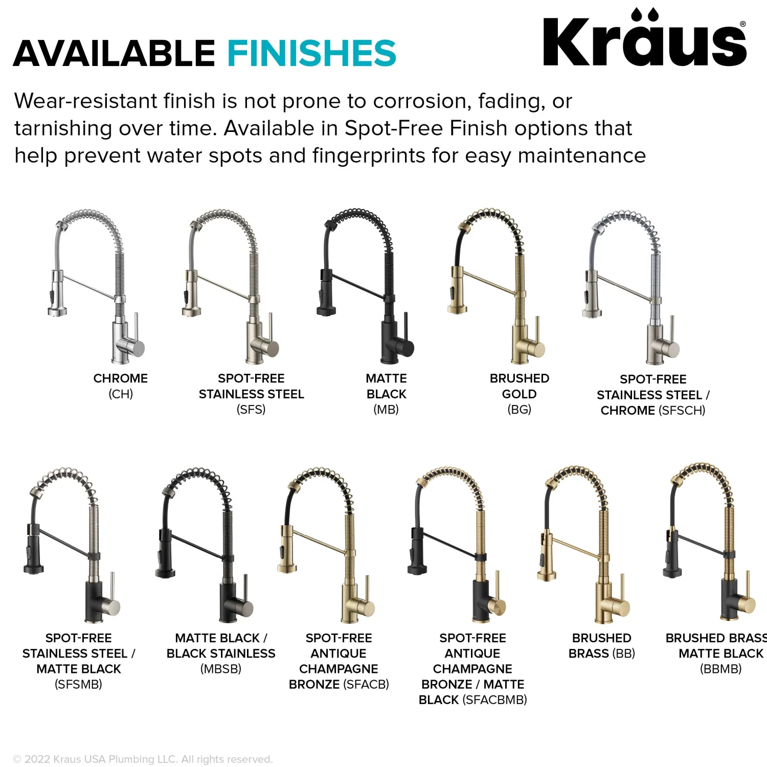 New Bolden Commercial Style Pull-Down Single Handle 18-Inch Kitchen Faucet in Brushed Brass Single Hole