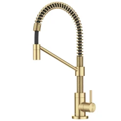 Clearance Bolden Drinking Water Filter Faucet in Brushed Brass Single Hole|Water Filter Faucets