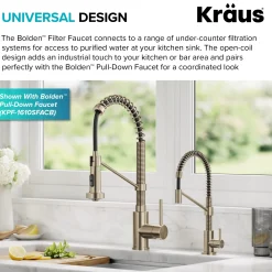 Bolden Drinking Water Filter Faucet in Spot-Free Antique Bronze Single Hole|Water Filter Faucets