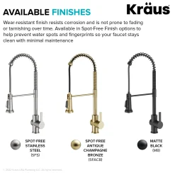 Best Britt Touchless Pull-Down Single Handle Faucet in Spot Free Stainless Steel Touchless, Sensor And Tap Activated Kitchen Faucets|Single Hole