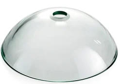 Clear 19mm thick Glass Vessel Bathroom Sink with PU-MR Above Counter / Vessel Sinks