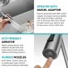 Sale Coda Commercial Style Single Handle Pull Down Kitchen Faucet in Spot-Free Stainless Steel Single Hole