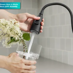 Sale Coda Single Handle Pull Down Kitchen Faucet in Spot-Free Stainless Steel Single Hole