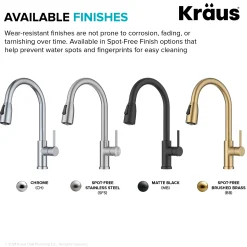 Best Coda Single Handle Pull Down Kitchen Faucet in Chrome Single Hole