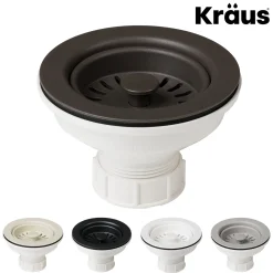 Hot Color Matched Kitchen Sink Strainer Sink Drains, Disposer Flanges & Air Gaps