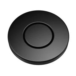 Outlet Contemporary Flat Top Garbage Disposal Air Switch Button Matte Black Garbage Disposals & Parts