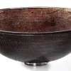 Sale Copper Illusion Glass Vessel Bathroom Sink with PU-MR Above Counter / Vessel Sinks