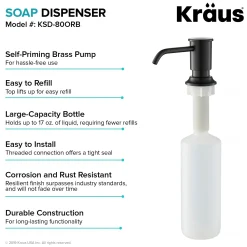 Sale Deck Mount Kitchen Soap Dispenser Soap Dispensers