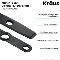 Hot DP02 Deck Plate for Kitchen Faucet Escutcheon / Deck Plates