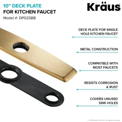 Hot DP02 Deck Plate for Kitchen Faucet Escutcheon / Deck Plates