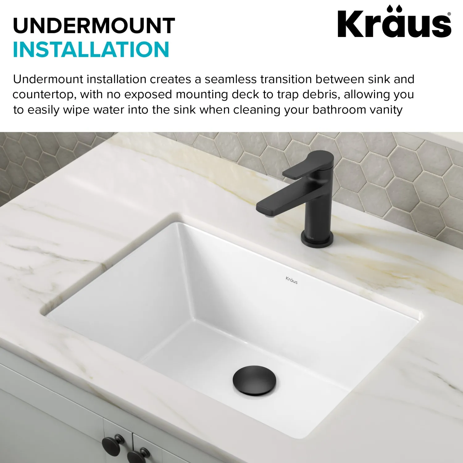 Clearance Elavo 20-1/4" Rectangular Porcelain Undermount Bathroom Sink in White Undermount