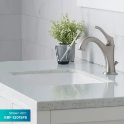 Sale Elavo Small Rectangular Ceramic Undermount Bathroom Sink in White with Overflow Undermount