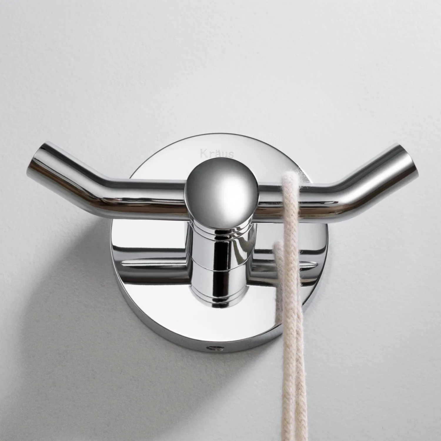 Elie Bathroom Robe and Towel Double Hook Robe Hooks