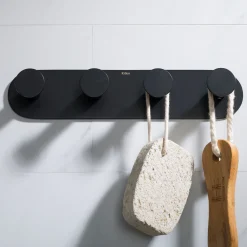 New Elie Bathroom Robe and Towel Hook Rack with 4 Hooks Robe Hooks