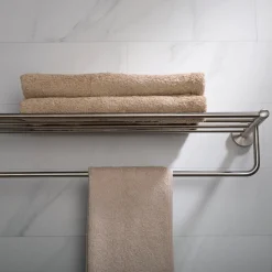 Clearance Elie Bathroom Shelf with Towel Bar Shelves|Towel Bars