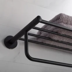 Clearance Elie Bathroom Shelf with Towel Bar Shelves|Towel Bars