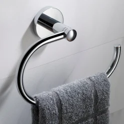 Discount Elie 4-Piece Matching Bath Hardware Set Towel Rings|Accessory Packages