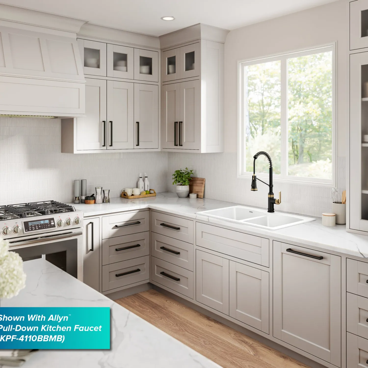 Discount Forteza 33” Granite Drop-In or Undermount 50/50 Double Bowl White Kitchen Sink Undermount Sinks|Composite & Quartz Sinks