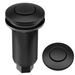Online Garbage Disposal Push Button Air Switch Kit in Matte Black Garbage Disposals & Parts