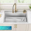 Sale Glass Rinser in Brushed Brass Glass Rinsers