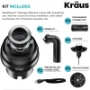 Clearance 1 HP Continuous Feed Garbage Disposal Garbage Disposals & Parts