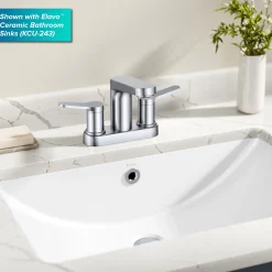 Discount Indy 2-Handle 4-inch Centerset Bathroom Faucet in Chrome 4