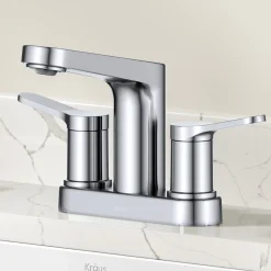 Discount Indy 2-Handle 4-inch Centerset Bathroom Faucet in Chrome 4