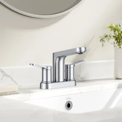 Discount Indy 2-Handle 4-inch Centerset Bathroom Faucet in Chrome 4