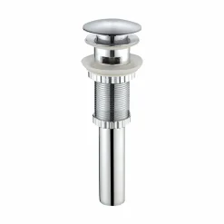 Best Indy Single Handle Bathroom Faucet with Matching Pop-Up Drain in Chrome Single Hole