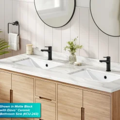 Indy Single Handle Bathroom Faucet in Polished Chrome Single Hole