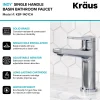Best Indy Single Handle 2-Pack Bathroom Faucet in Chrome Single Hole