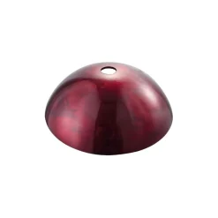 Hot Irruption Red Glass Vessel Bathroom Sink with PU-MR Above Counter / Vessel Sinks