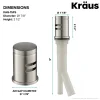 Best KAG-1 Air Gap Sink Drains, Disposer Flanges & Air Gaps