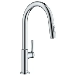 Outlet Oletto Single Handle Chrome Pull-Down Kitchen Faucet Single Hole