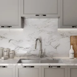 New Oletto Single Lever Pull Down Kitchen Faucet in Spot Free all-Brite Stainless Steel Single Hole