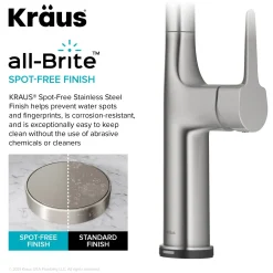 Online  Oletto Tall Modern Single-Handle Touch Activated with Pull Down Sprayer in Spot Free Stainless Steel Touchless, Sensor And Tap Activated Kitchen Faucets