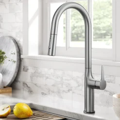 Online  Oletto Tall Modern Single-Handle Touch Activated with Pull Down Sprayer in Spot Free Stainless Steel Touchless, Sensor And Tap Activated Kitchen Faucets