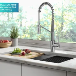 Online Oletto Touchless Pull-Down Single Handle Faucet in Spot Free Stainless Steel Touchless, Sensor And Tap Activated Kitchen Faucets|Single Hole