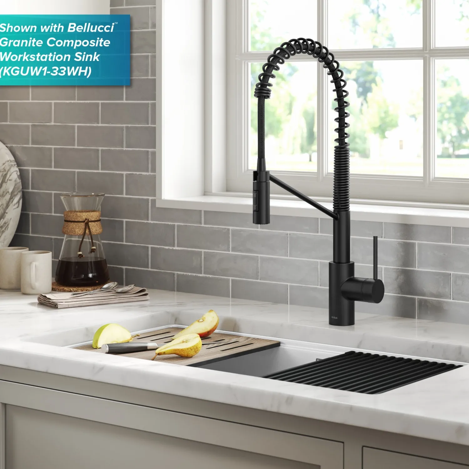 Sale Oletto Touchless Pull-Down Single Handle Faucet in Matte Black Touchless, Sensor And Tap Activated Kitchen Faucets|Single Hole