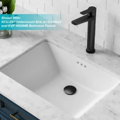 Sale Pop-Up Drain for Bathroom Sink in Matte Black Sink Drains|Overflow Bathroom Sink Drains