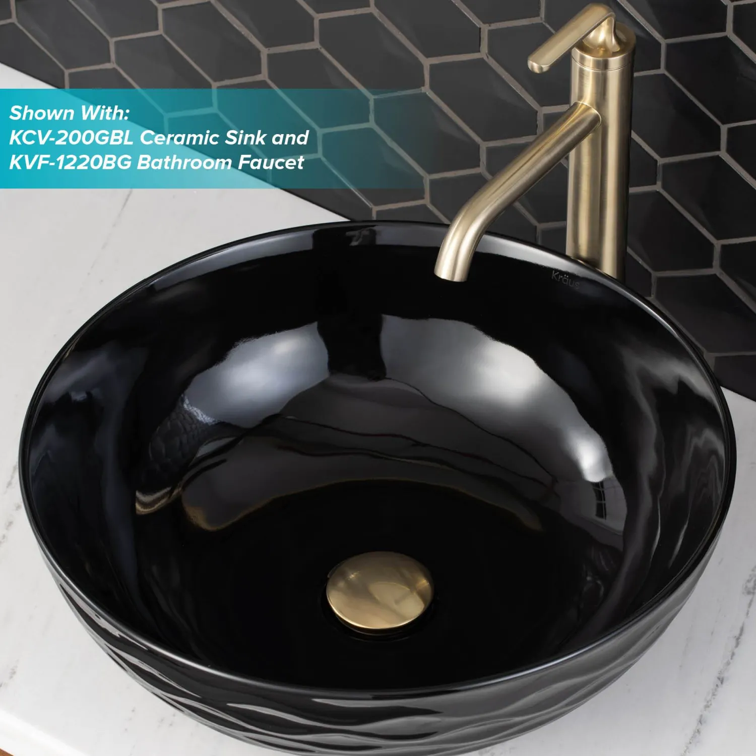 Best Pop-Up Drain for Bathroom Sink in Brushed Gold Sink Drains|Overflow Bathroom Sink Drains