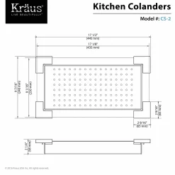 Best Premium T-304 Stainless Steel Colander Colanders