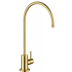Outlet Purita 100% Lead-Free Kitchen Water Filter Faucet in Brushed Brass Single Hole|Water Filter Faucets