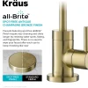 New Purita 100% Lead-Free Kitchen Water Filter Faucet in Spot Free Antique Champagne Bronze Single Hole|Water Filter Faucets
