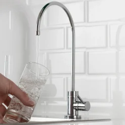 Purita 100% Lead-Free Kitchen Water Filter Faucet in Chrome Single Hole|Water Filter Faucets