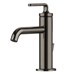 Outlet Ramus Single Handle Bathroom Sink Faucet with Lift Rod Drain in Gunmetal - **Discontinued ** Single Hole