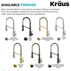 Best Single Handle Kitchen Faucet with Integrated Dispenser for Water Filtration in Chrome Single Hole|Water Filter Faucets