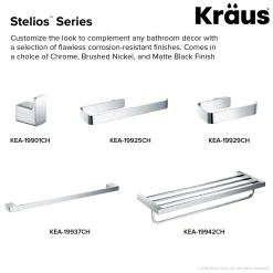 Discount Stelios Bathroom Shelf with Towel Bar Shelves|Towel Bars